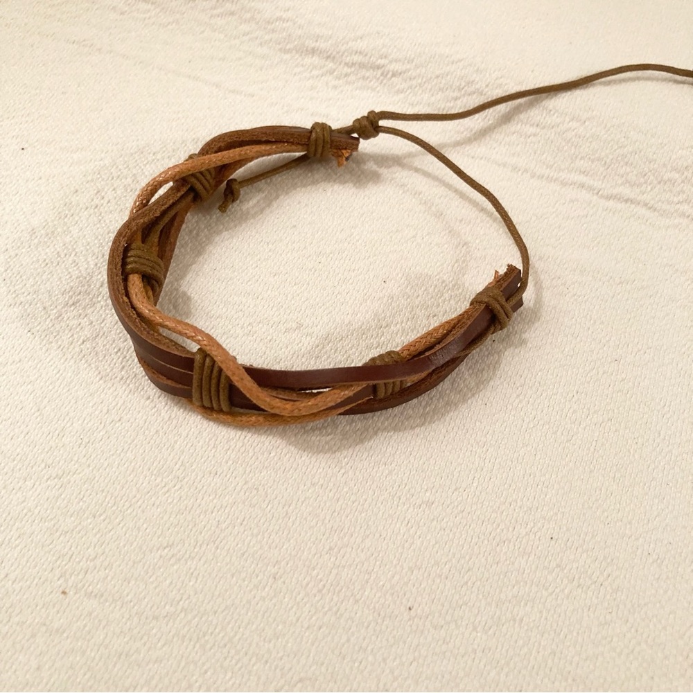 Braided Leather Bracelet Unisex